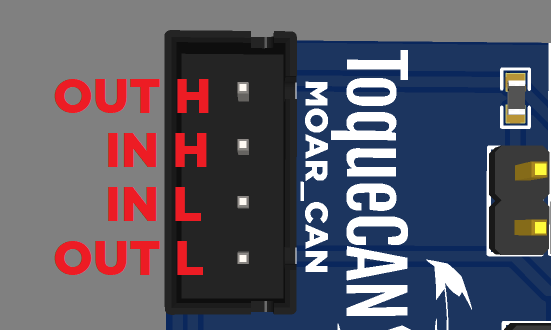 MOAR_CAN connector pinout